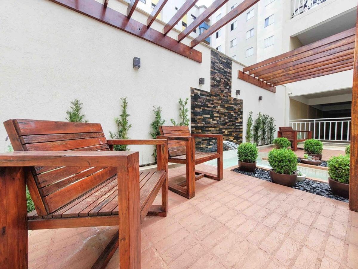 Bem No Centro, Cozinha Completa, Varanda E Garagem Poços de Caldas Eksteriør billede
